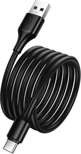 Hoco A To USB 2.0 Cable USB-C male - USB-A 27W Black 1m (HC-X120AC-BK)