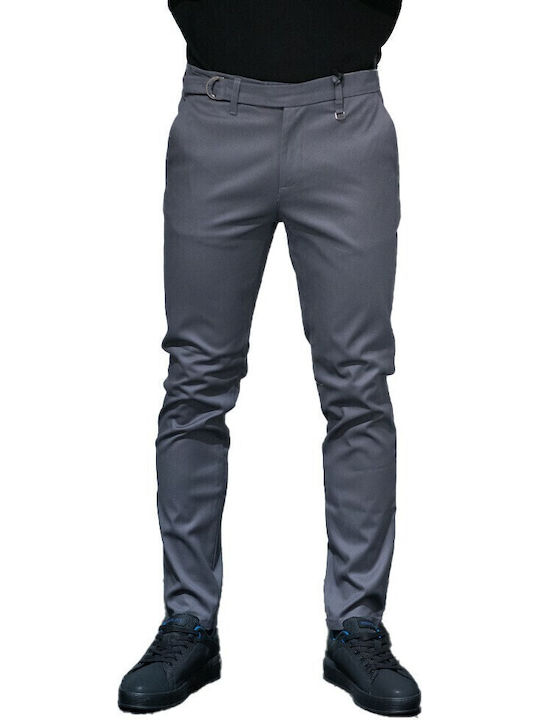 Tresor Chinos Παντελονι Γκρι 4452 Santelo