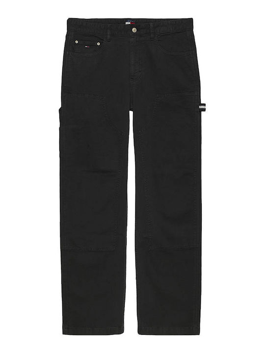 Jaimie Trousers Elastic in Loose Fit Black