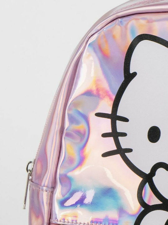 Hello Kitty Σχολική Τσάντα Πλάτης Νηπιαγωγείου Ροζ
