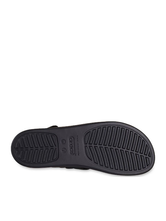 Brooklyn Women's Flat Sandals Flatforms in Black Color
