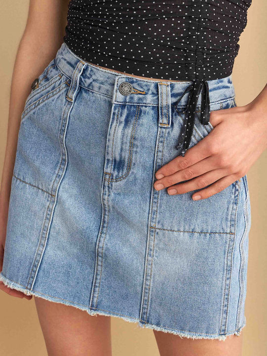 Τζιν Mini Φούστα Jeans
