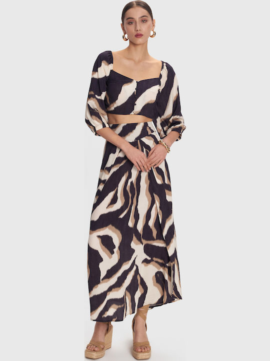 Maxi Φούστα Multicolor