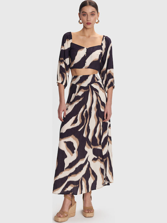 Maxi Φούστα Multicolor