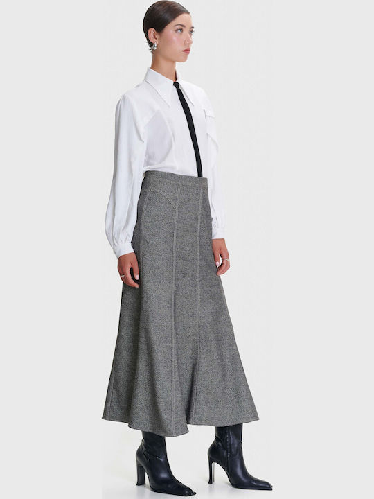 Maxi Skirt Gray