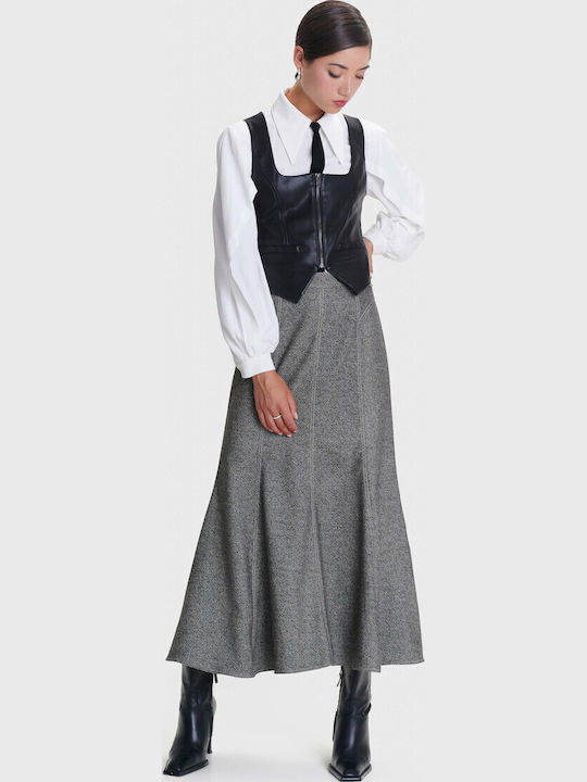 Maxi Skirt Gray