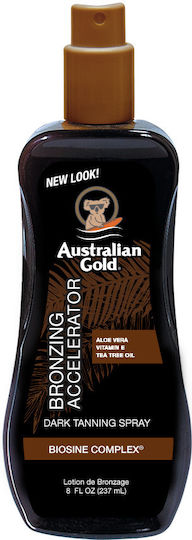 Australian Gold Dark Tanning Accelerator Spray Gel + Aloe Freeze Gel