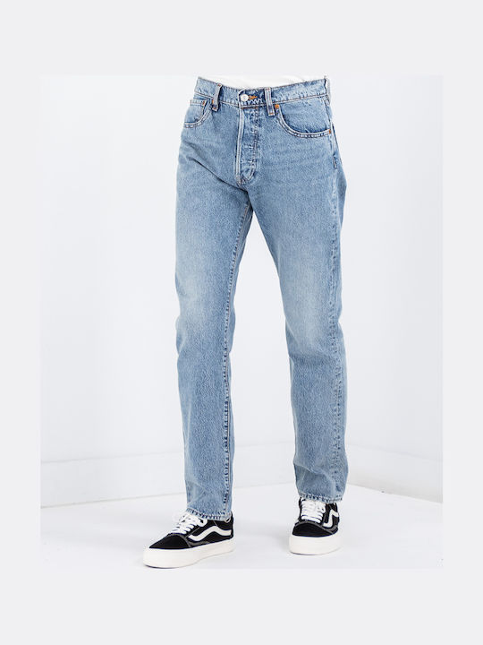501 Herren Jeanshose Hellblau