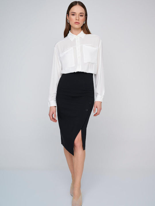 Midi Skirt Black