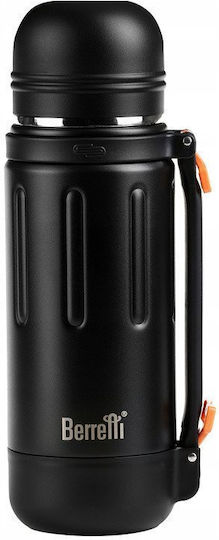 Berretti Μπουκάλι Θερμός Ανοξείδωτο 1.2lt Black