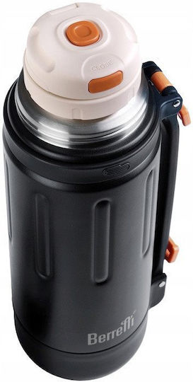 Berretti Μπουκάλι Θερμός Ανοξείδωτο 1.2lt Black