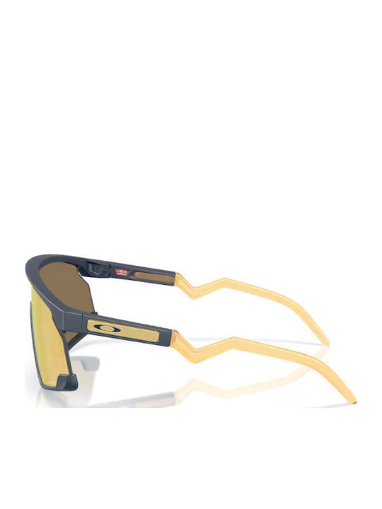 Oakley Bxtr Γυαλιά Ηλίου Navy Μπλε με Κοκκάλινο Σκελετό