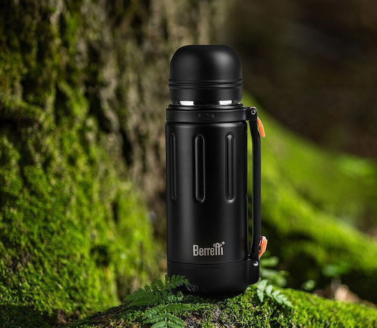 Berretti Μπουκάλι Θερμός Ανοξείδωτο 1.2lt Black
