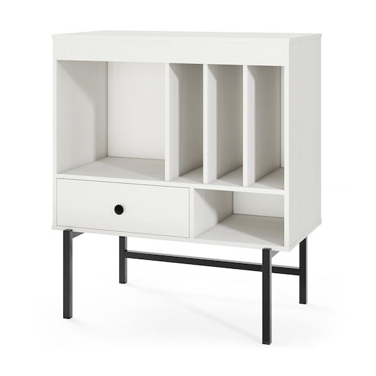 Costway Hi-Fi Furniture White