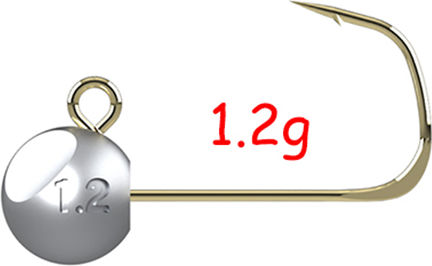 Progre Bug Bullet Search Jighead Sled Head 1gr