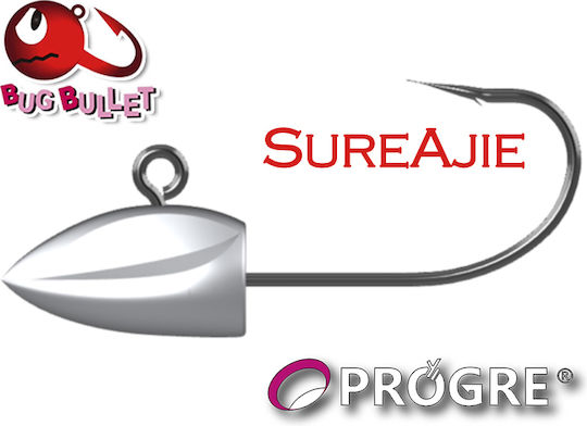 Cap De Plumb Progre Bug Bullet Sureajie 1.5gr