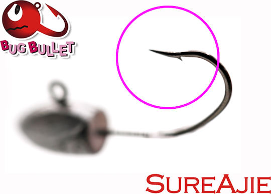 Cap De Plumb Progre Bug Bullet Sureajie 1.5gr
