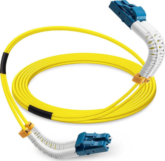 Lanview Καλώδιο Οπτικής Ίνας LC-LC 2m