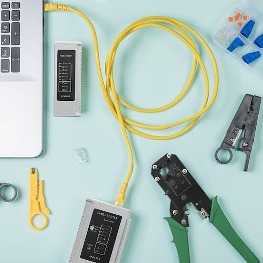 Qoltec Πρέσα Ακροδεκτών Δικτύου RJ45