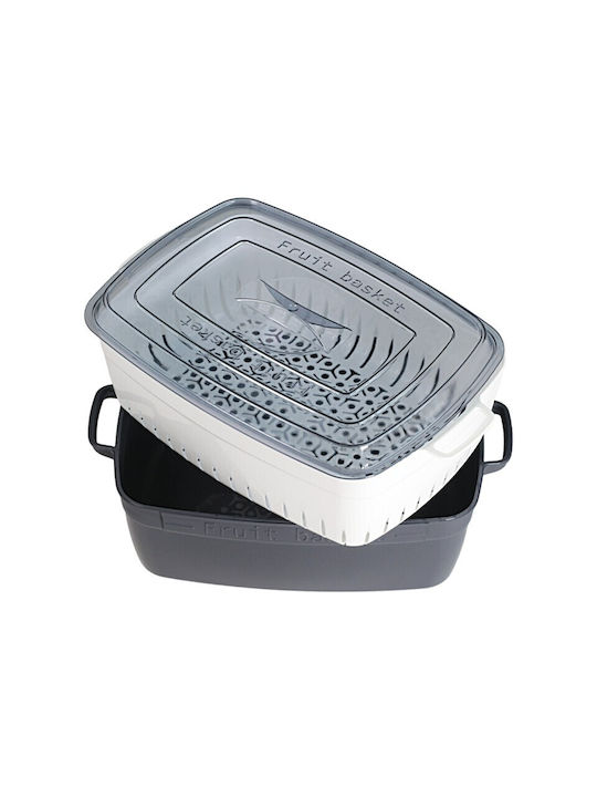 Viosarp Plastic Lunch Box Gray