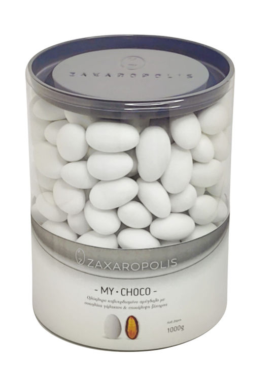 Zaxaropolis My Choco Classic Jordan Almonds White 1000gr