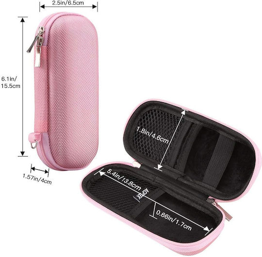 Agptek Agptek Earphone Pouch 1000-41660081 in Pink Color