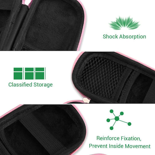 Agptek Agptek Earphone Pouch 1000-41660081 in Pink Color