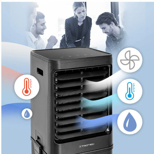 Trotec PAE 80 Air Cooler 125W με Τηλεχειριστήριο Μαύρο