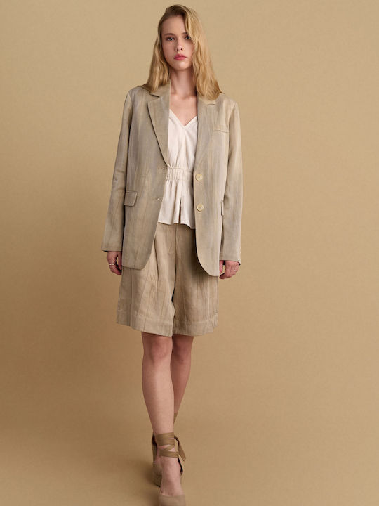 attrattivo Damen Blazer Beige