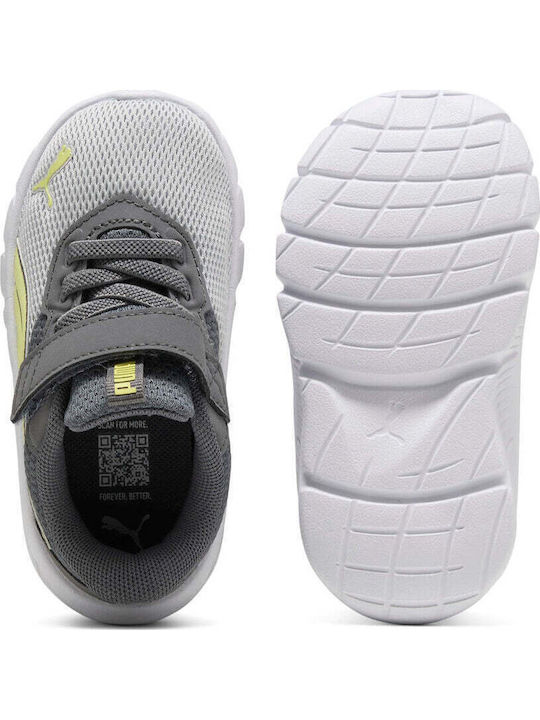 Flexfocus Kids Sneakers with Hoop & Loop Closure Gray