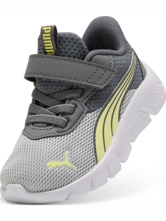 Flexfocus Kids Sneakers with Hoop & Loop Closure Gray