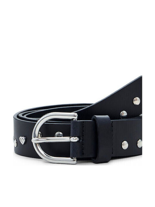 Leder Damen Gürtel Schwarz