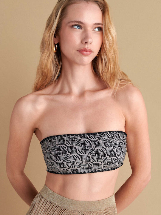Bikini Set Top & Slip Bottom Multicolor