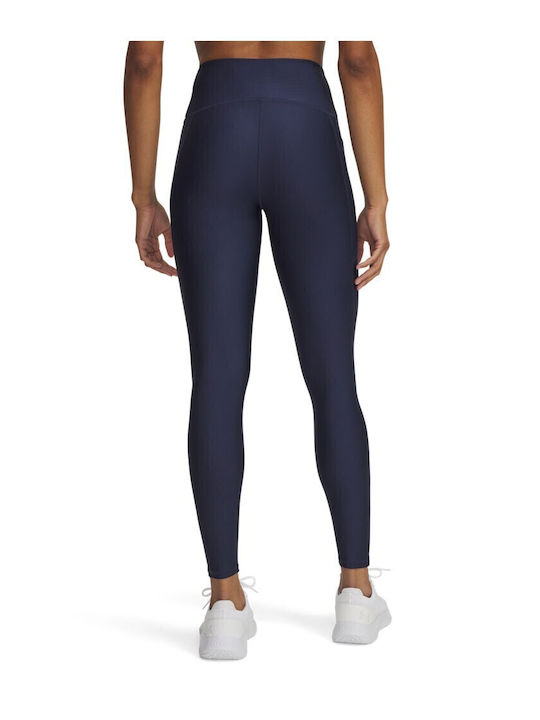 Running Women's Long Leggings High Waist Blue Navy-black-white