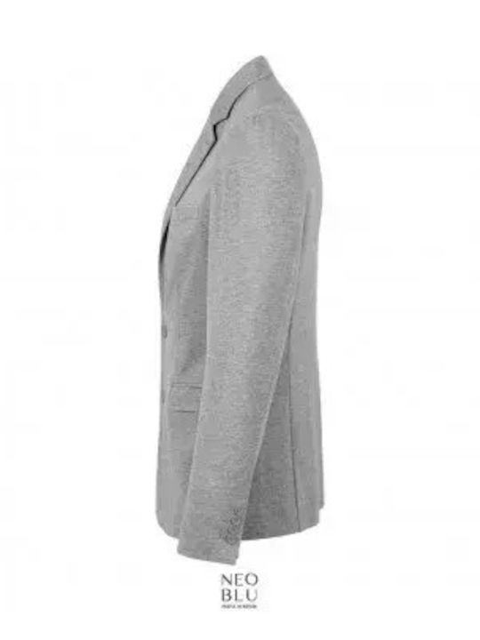 Herrenanzugsjacke Grey Melange