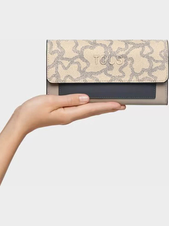 Billetera Large Women's Wallet Classic Beige