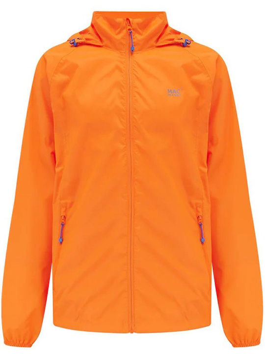 Sportjacke Wasserdicht Neon Orange