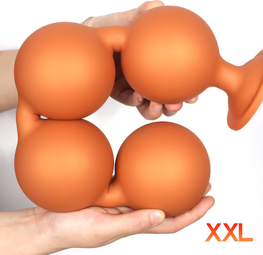 Kinksters Анален Щепсел Оранжев 45см
