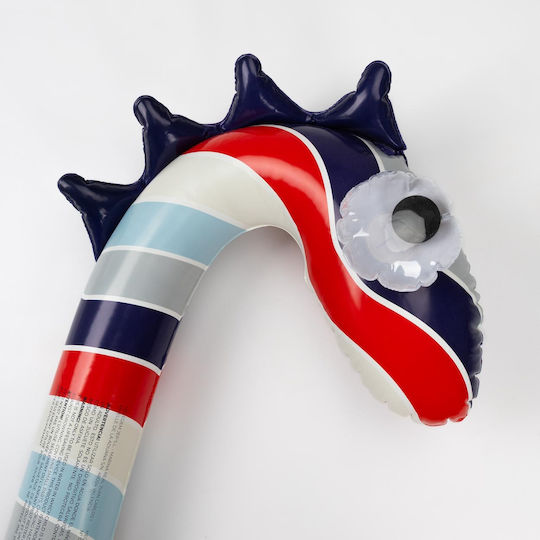 Flamingueo Kids' Inflatable Ride On for Sea Blue 130x73.5cm
