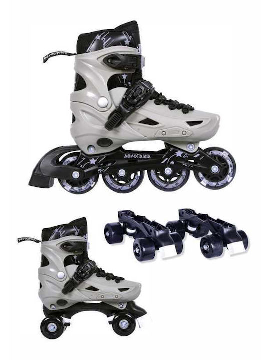 Αθλοπαιδιά Inline Αυξομειούμενα Rollers Ενηλίκων/Παιδικά