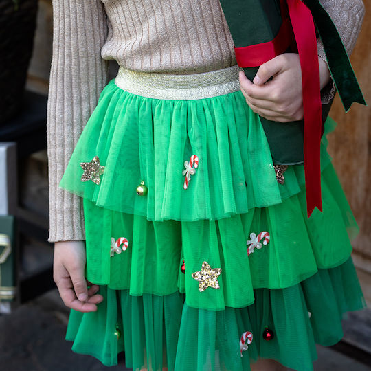 Carnival Skirt Green 1pcs