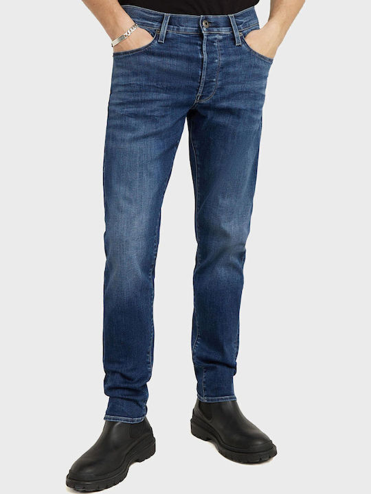 G-Star Raw 3301 Men's Jeans Pants Slim Fit Medium Aged Denim