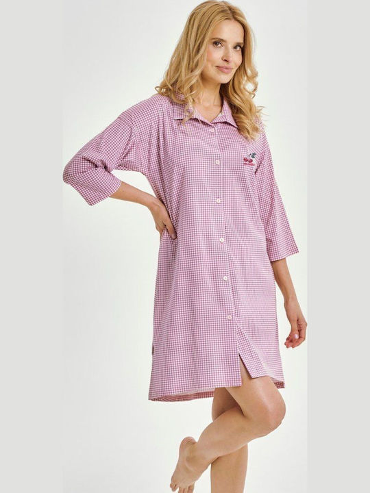 Taro Summer Women's Nightdress Pink
