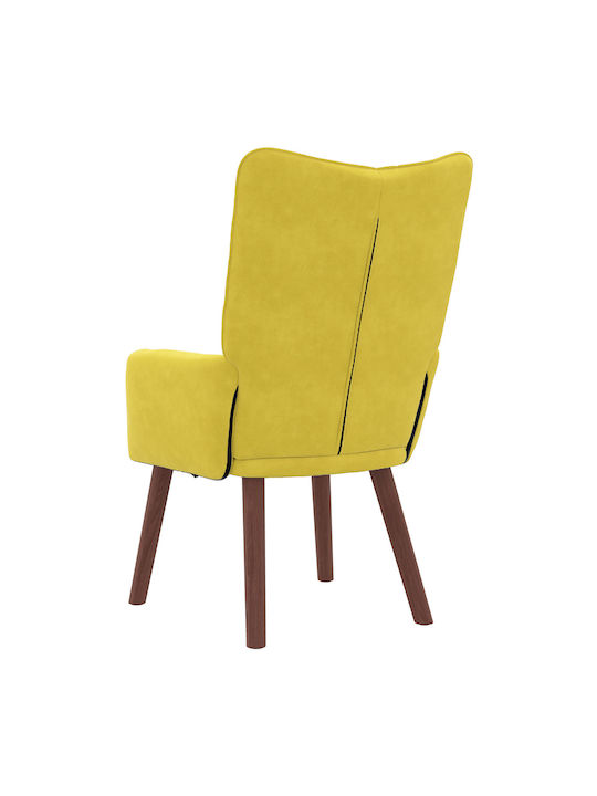 Relax Armchair Yellow 45x45x94cm