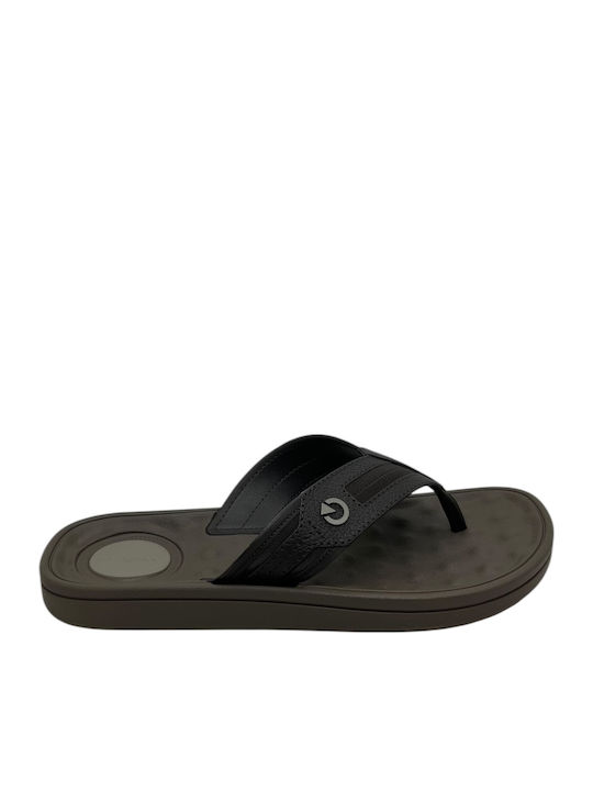 Ανδρικά Flip Flops Ανατομικά Καφέ