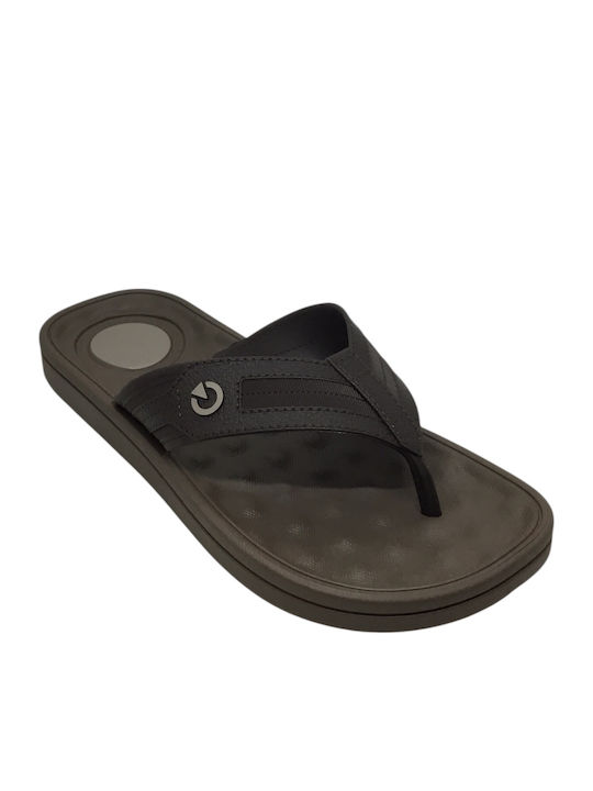 Ανδρικά Flip Flops Ανατομικά Καφέ