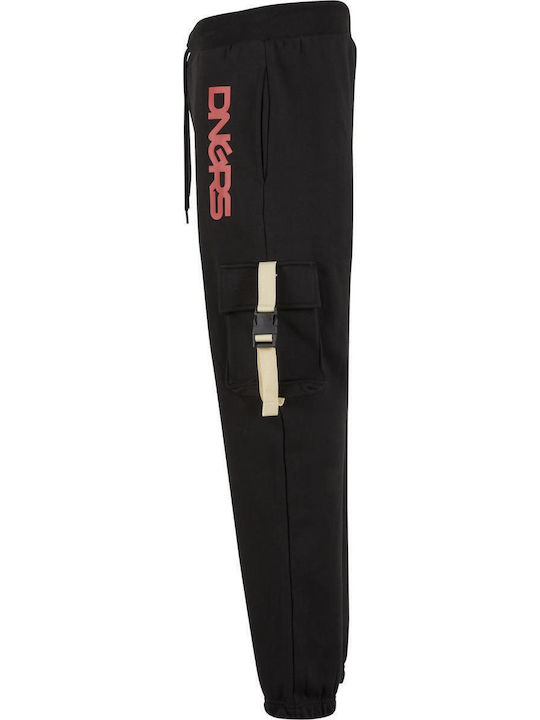 Παντελόνι Φόρμας Black/red