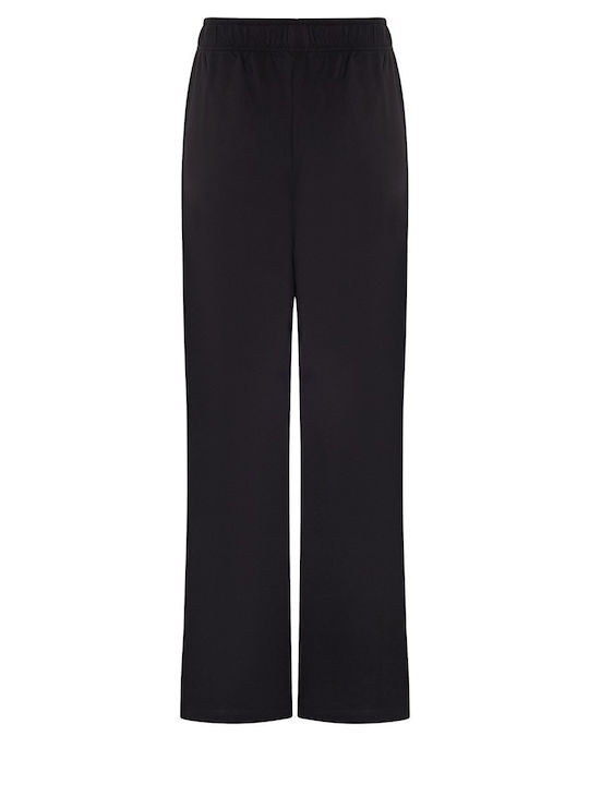 Women's Fabric Trousers Black