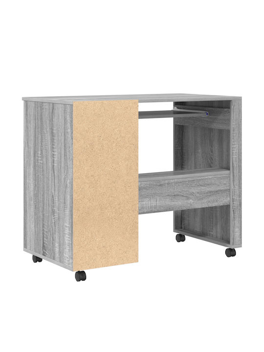 Computer Büro Holz Grey Sonoma 91x50x77cm