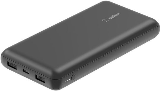 Belkin BoostCharge Set Power Bank 20000mAh cu Port USB-A și 2 Porturi USB-C Negru